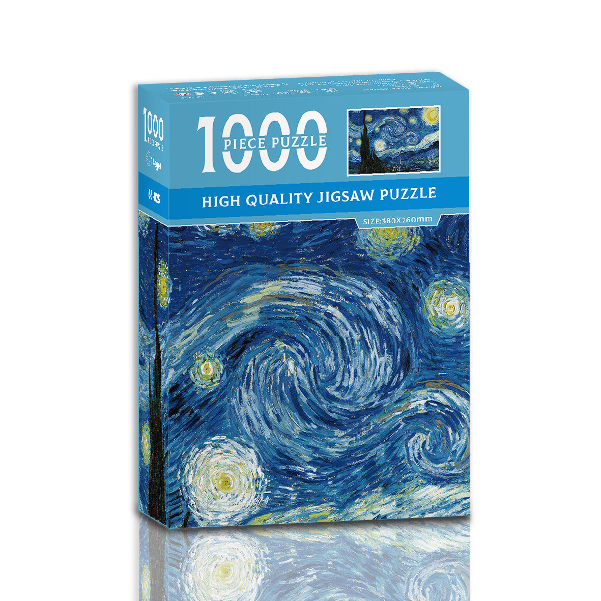 NNEDSZ 1000-Piece Jigsaw Puzzle - Starry Night Design - High-Quality Puzzle for Adults and Teens