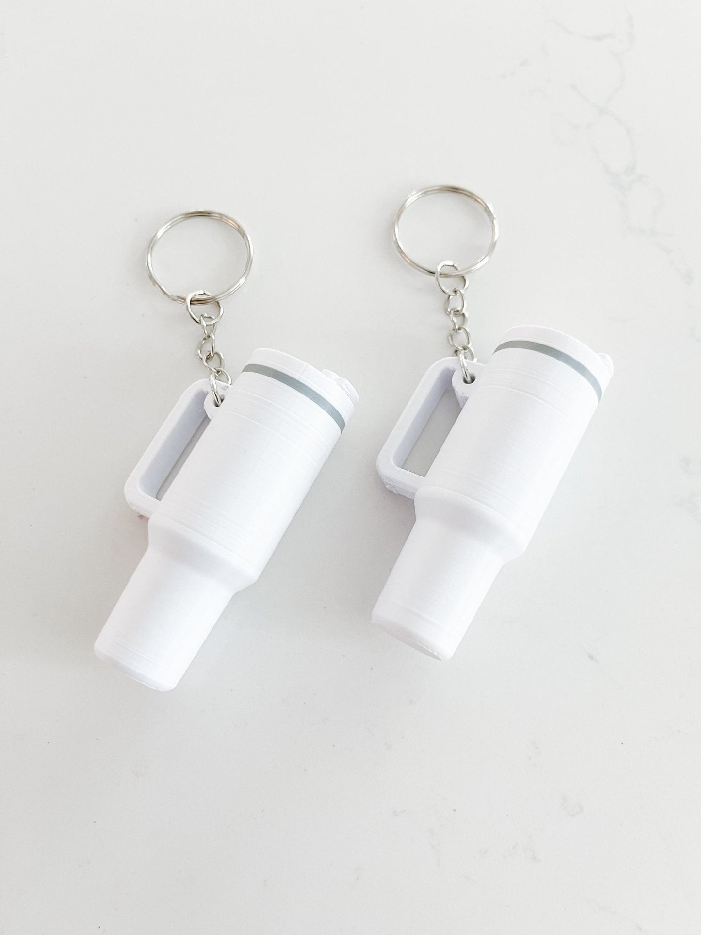 Stanley Tumbler Inspired Keychain