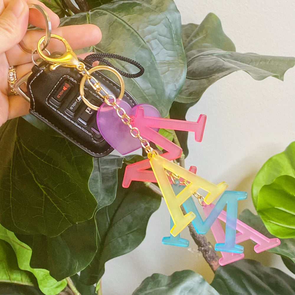 Nøglering med yndlingsord-jingle