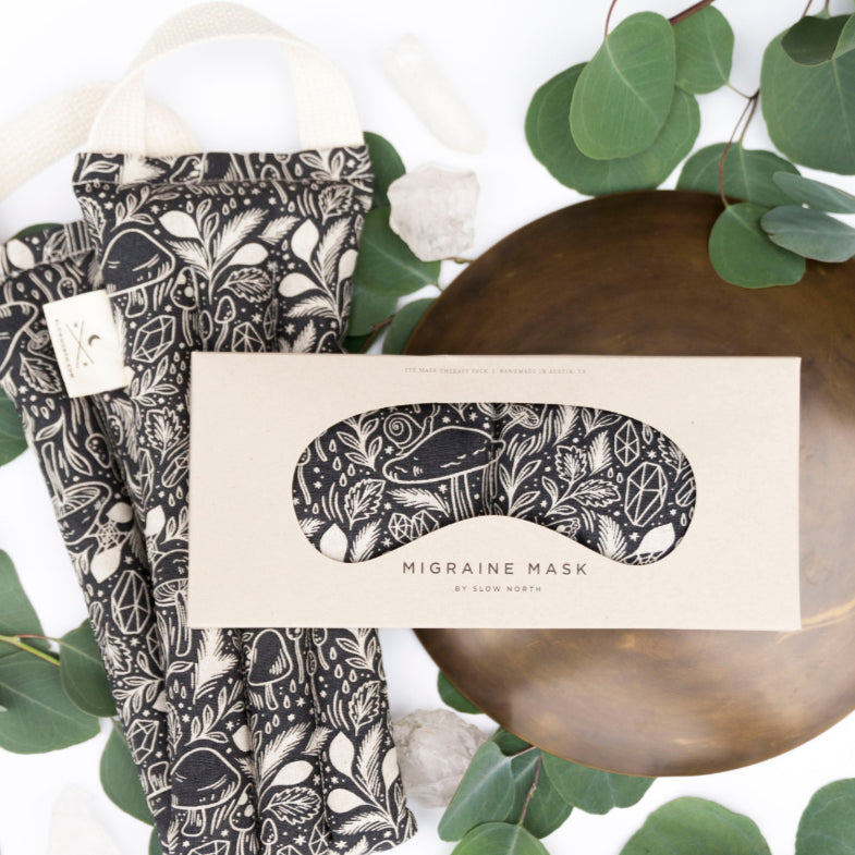 Øjenmaske + Halsbind Bundle - Mystisk Svamp