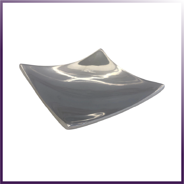 Multi-Purpose Wavy-Square Candle Holder