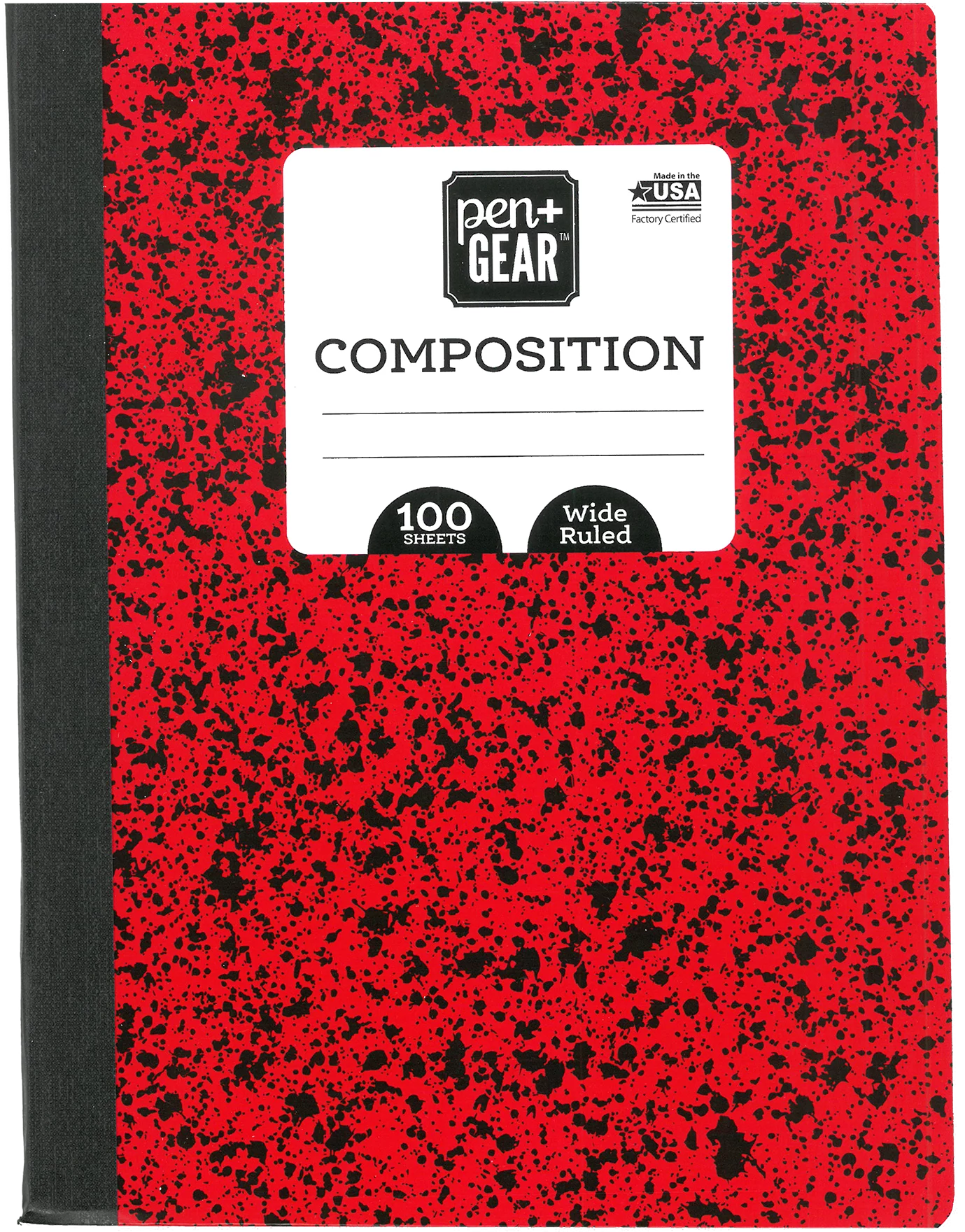 W/R Composition Book,  100 Pages - Assorted Colors