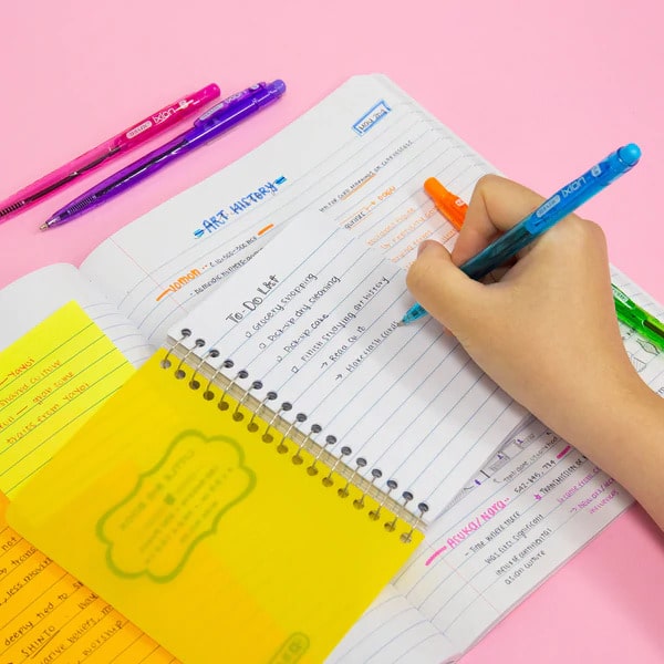 Spiralformet tyk bogomslag i polyuretan, 10 x 14 cm, 150 stk.