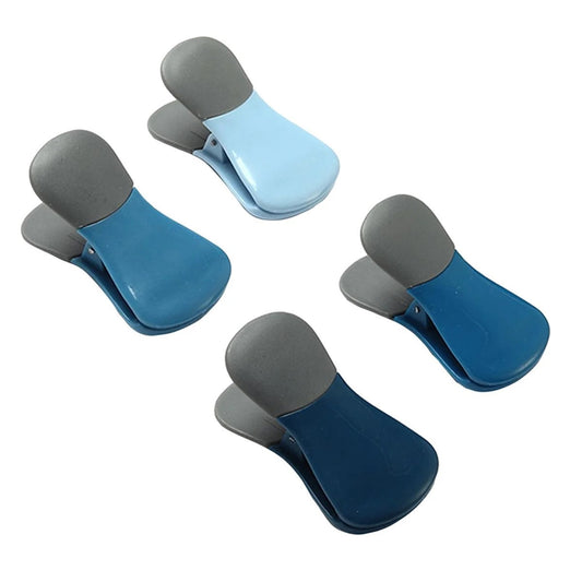 8-Piece Magnetic Bag Clip Set, Blue