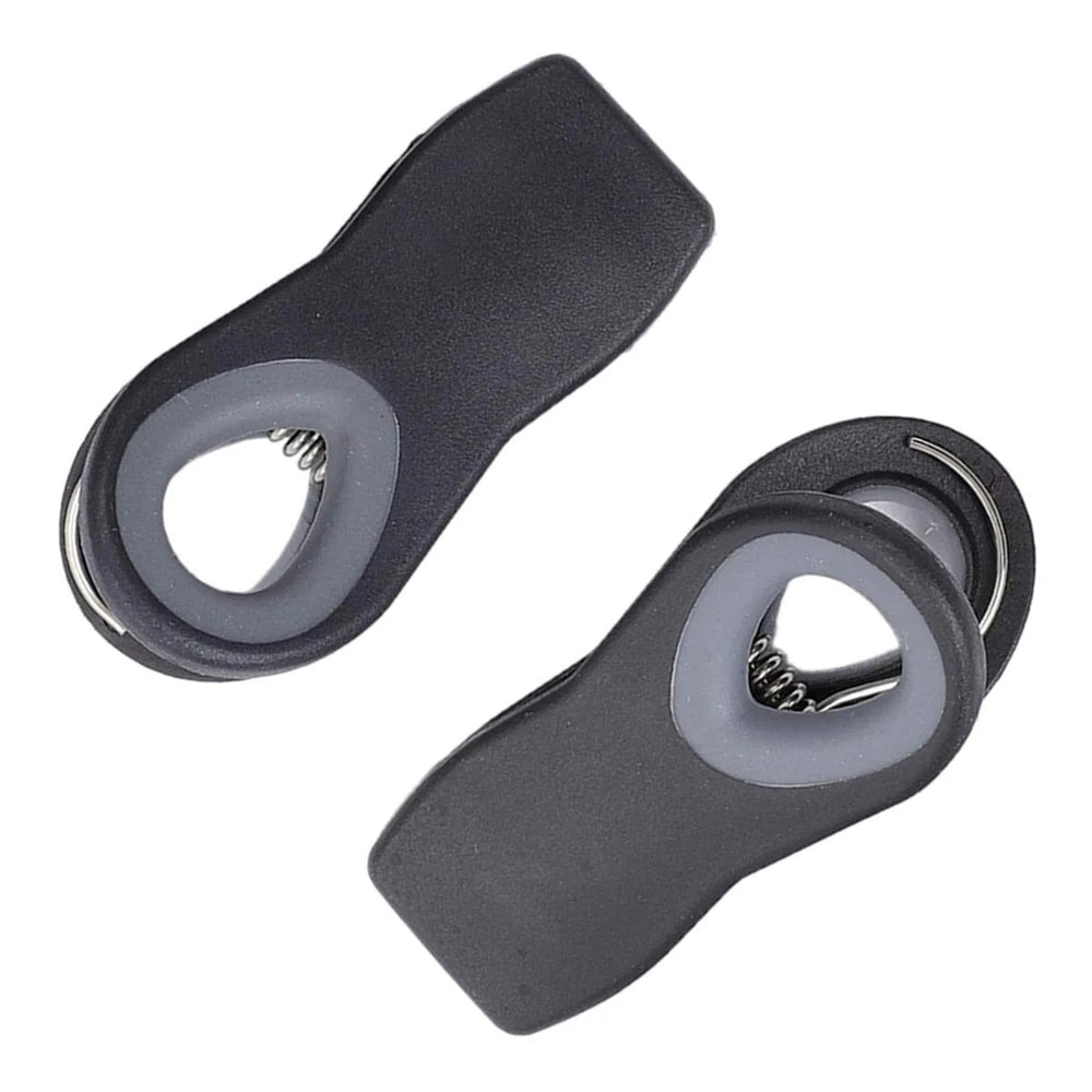 10-Piece Magnetic Bag Clip Set, Black