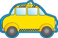 SHAPES ETC. Mini Notepad - Taxi-0
