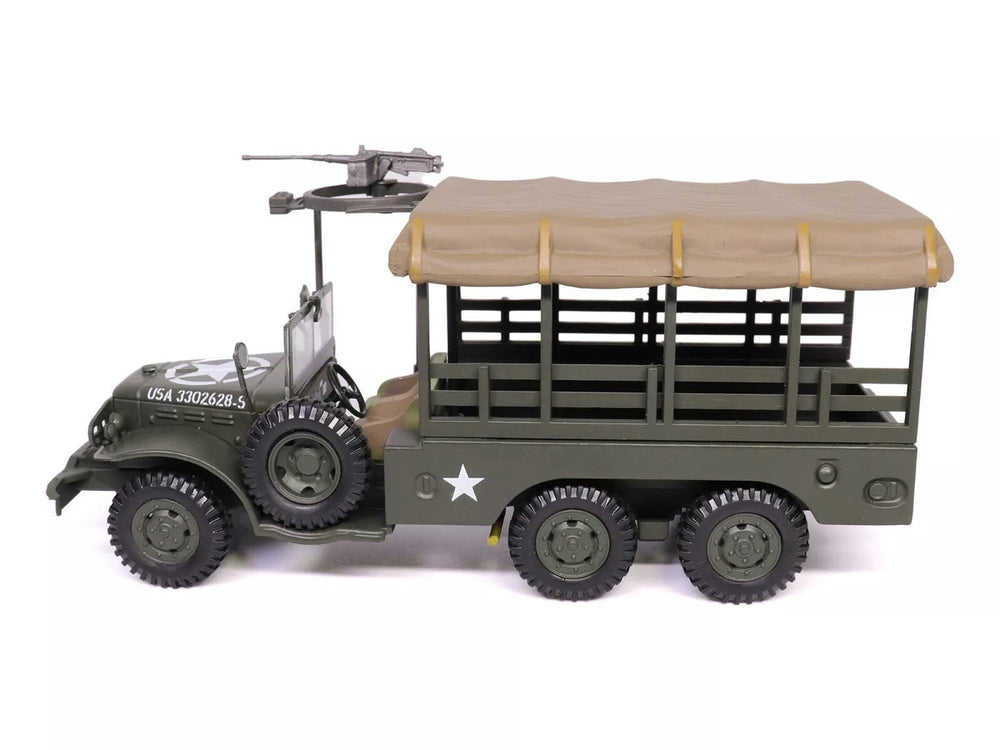 Dodge WC63 Weapons Carrier with Canvas Top Olive Drab 