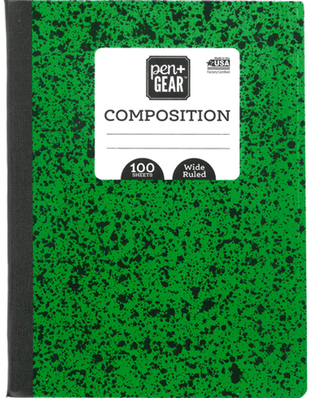 W/R Composition Book,  100 Pages - Assorted Colors