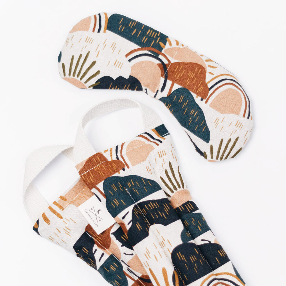 Øjenmaske + Halsbind Pakke - Rainbow Hill