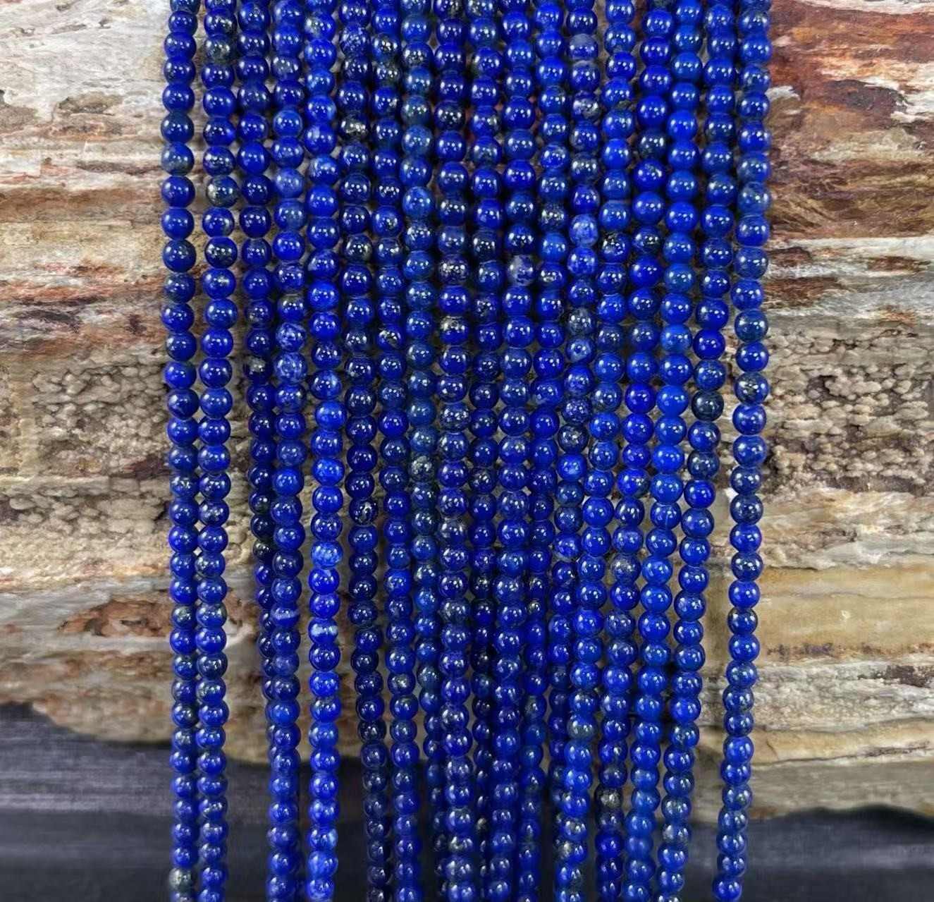 Lapis AA Grade Round 3mm 12mm-2