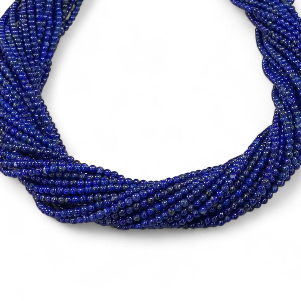 Lapis AA Grade Round 3mm 12mm-0