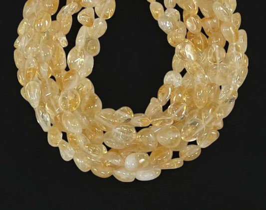 Citrine Nugget Strands-0