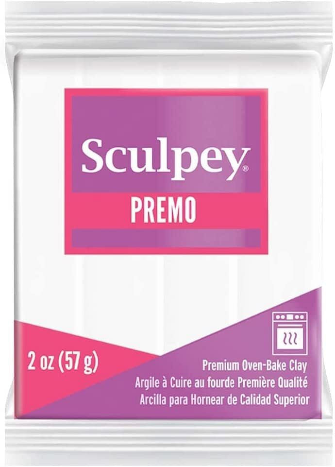 Premo Sculpey Polymer Clay 2oz White