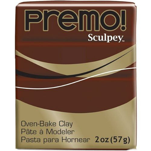 Premo! Polymer Clay 2oz Burnt Umber