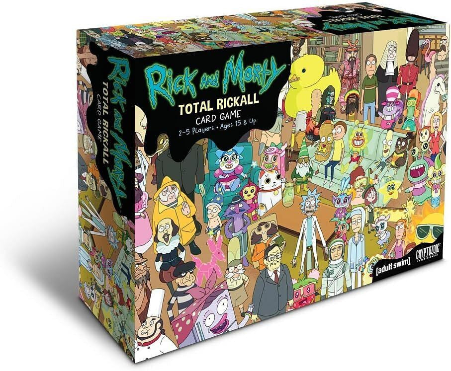 Rick and Morty Total Rickall Cooperative Card Game