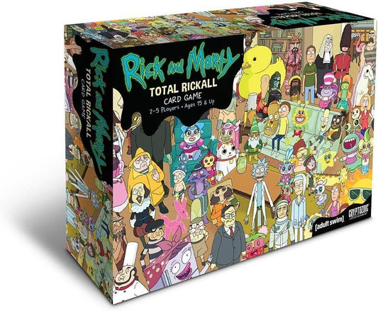 Rick and Morty Total Rickall Cooperative Card Game