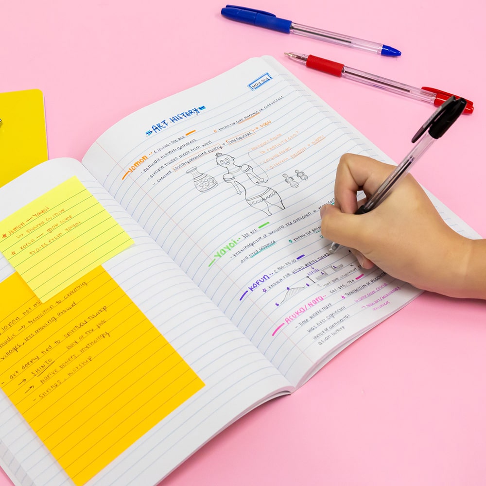 C/R 100 Ct. Premium Black Marble Composition Book - College Ruled