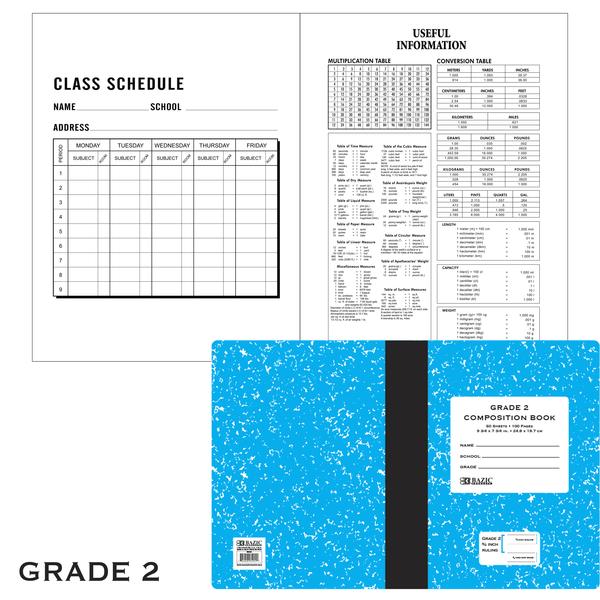 Primær kompositionsbog, klasse 2 (50 stk.)