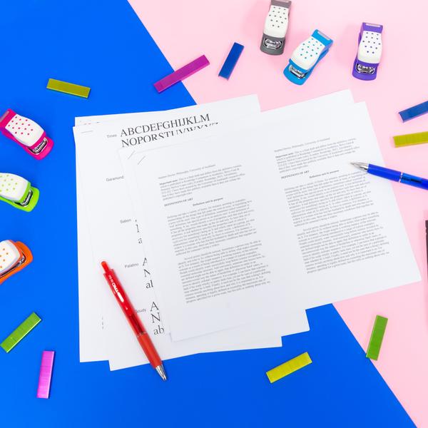 Mini Push Grip Standard (26/6) Hæftemaskine med 500 stk. hæfteklammer - Tilfældig farve