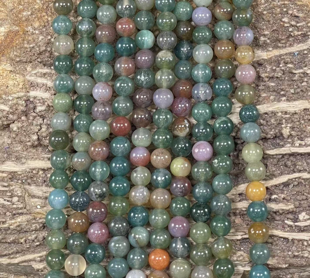 Fancy Jasper aka Indian Agate Round-7