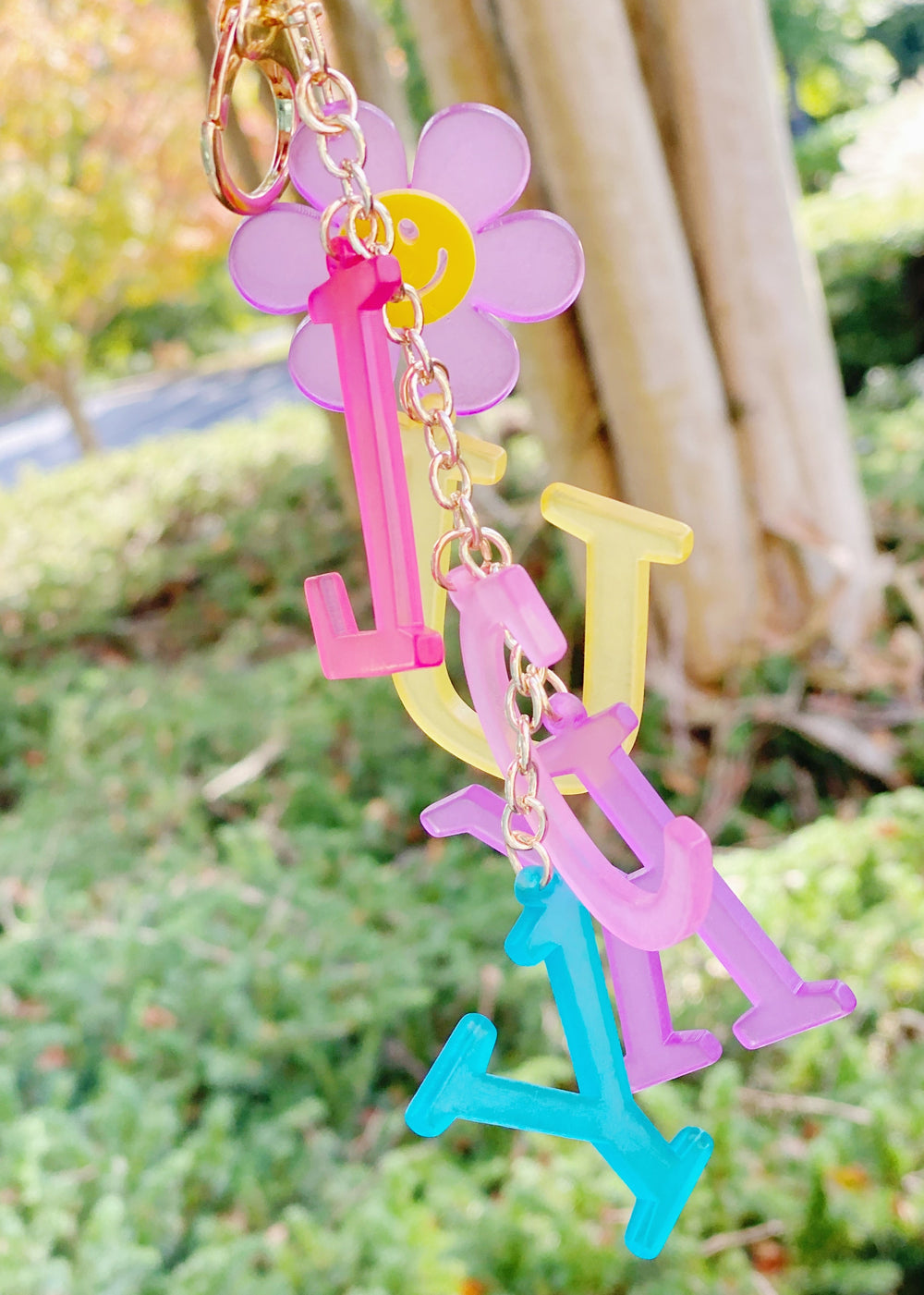 Nøglering med yndlingsord-jingle