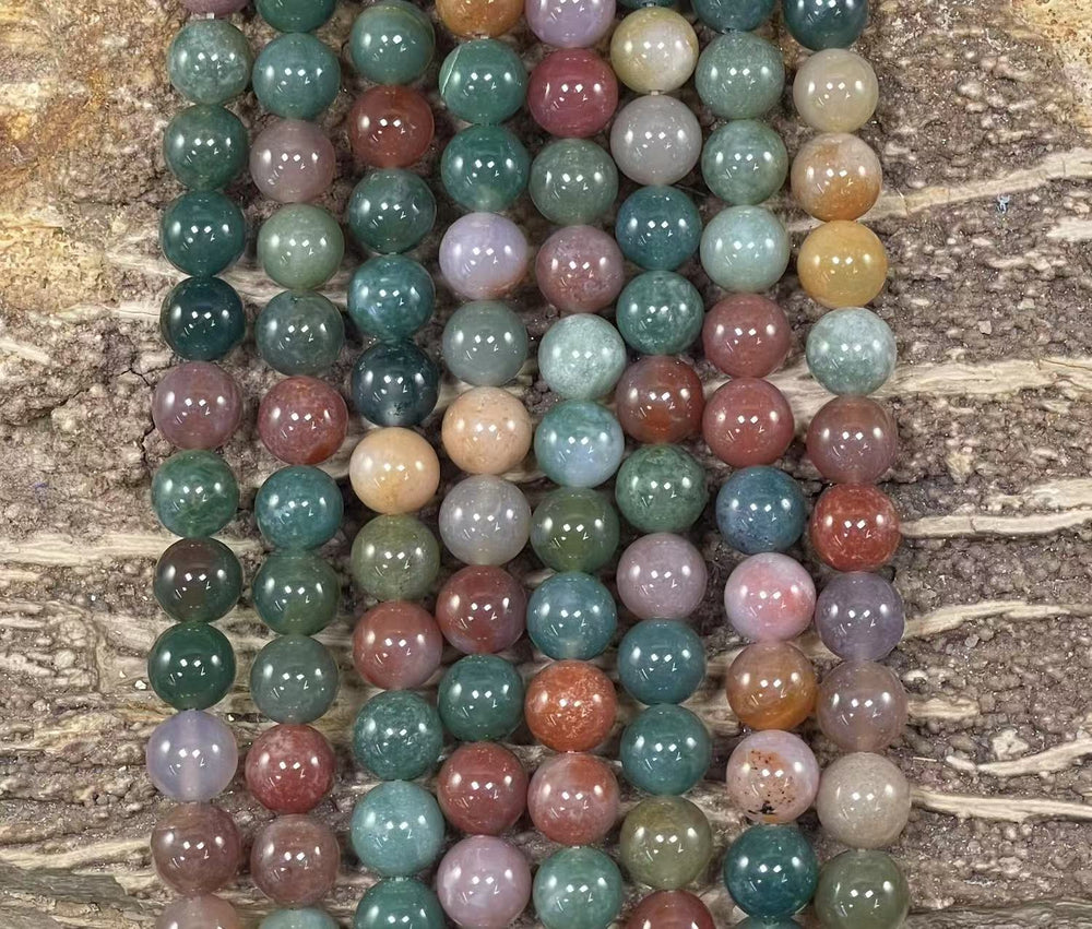 Fancy Jasper aka Indian Agate Round-8