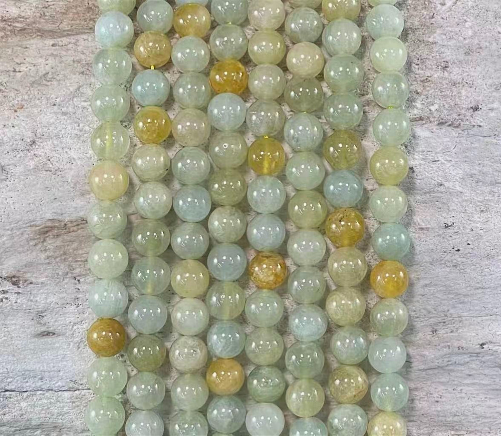 Lake Green Heliodor Round 8mm-1