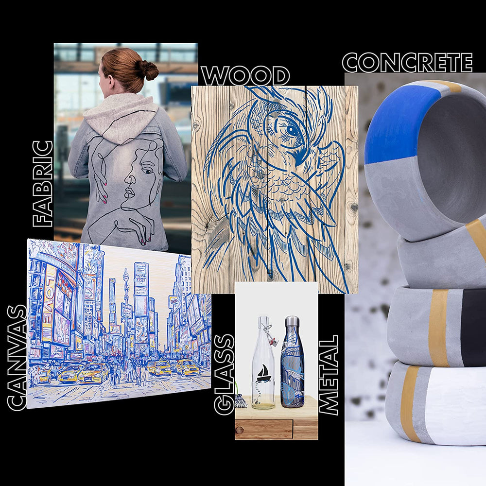 Neon Marabu YONO Markers 4-Pack-3