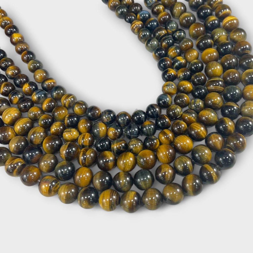 Yellow Tiger Eye Round AA-0