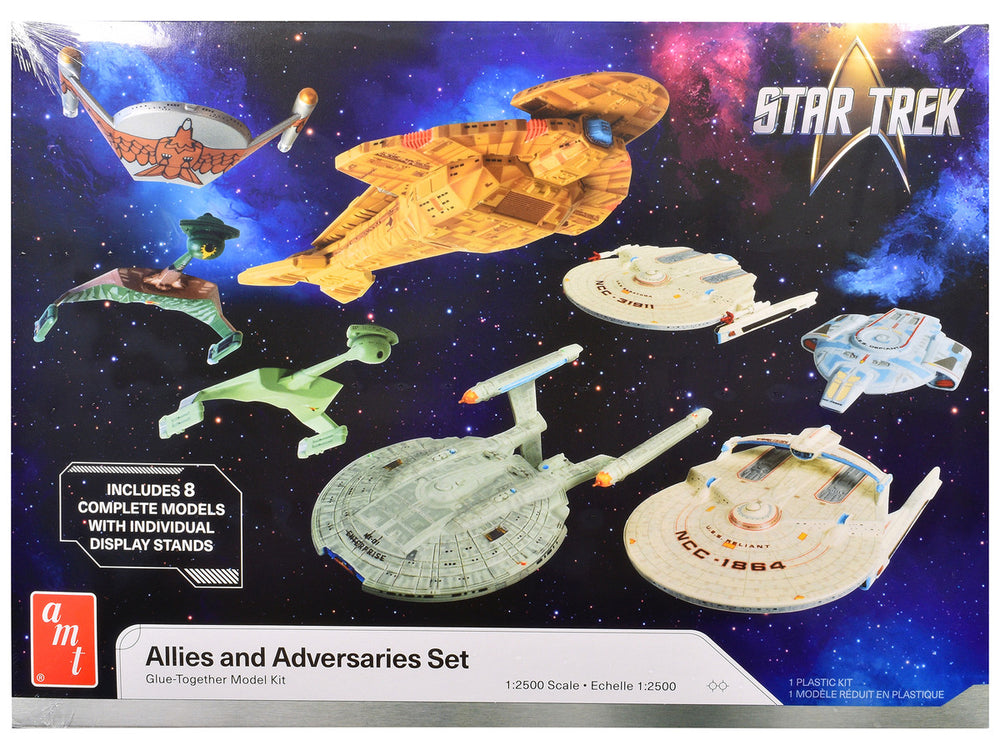 Skill 2 Model Kit Allies and Adversaries Space Ship Set 