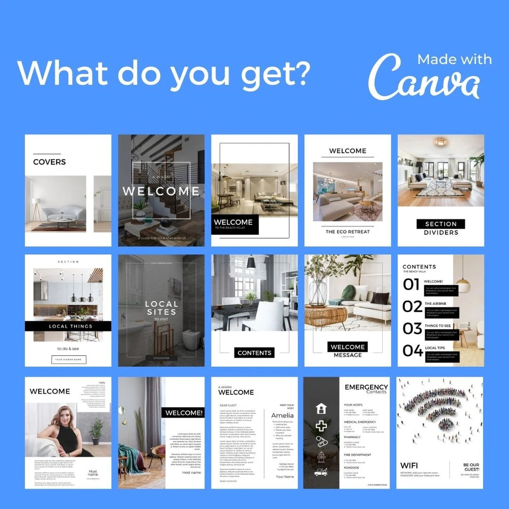 Downloadable Air BnB Ebook Template