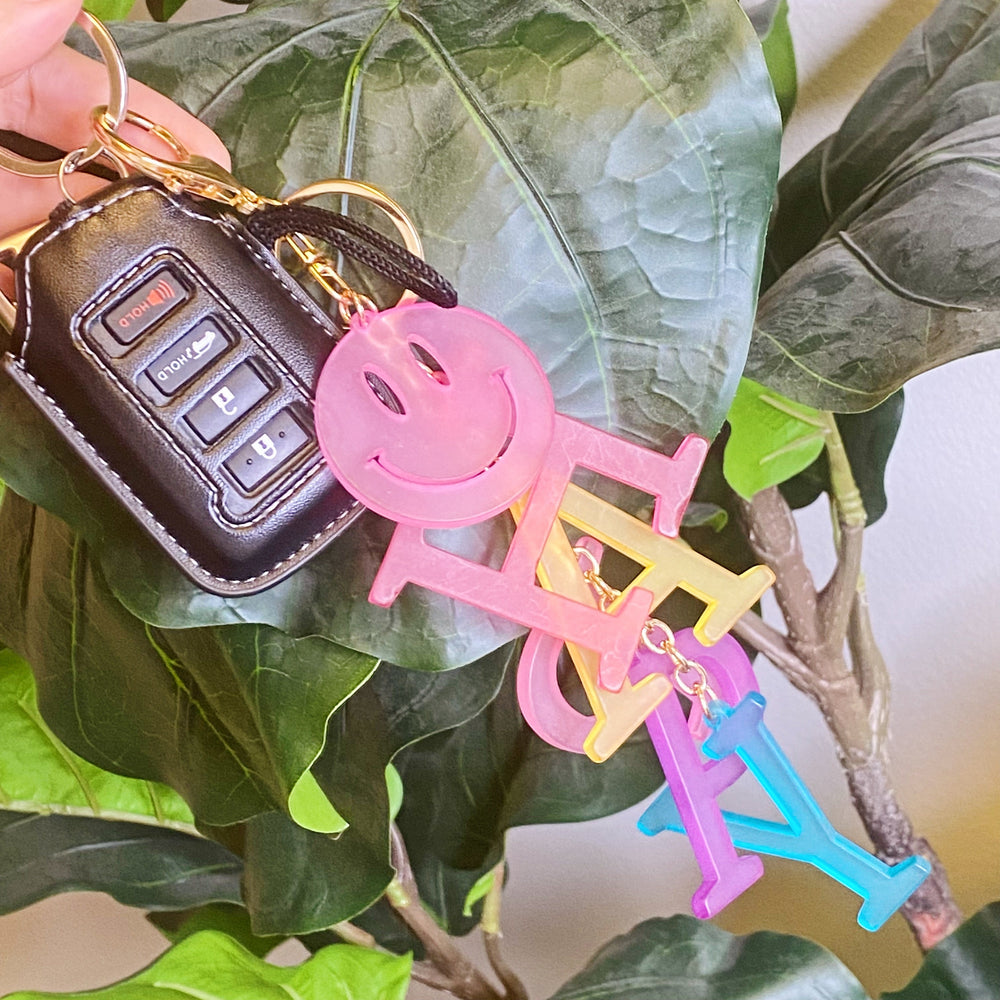 Nøglering med yndlingsord-jingle