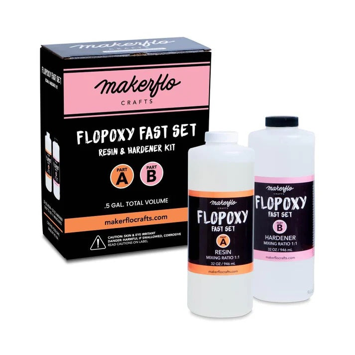 Flopoxy Fast Set Epoxy Resin + Hardener Kit-4