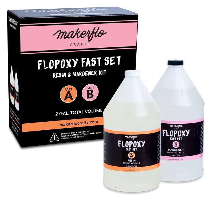 Flopoxy Fast Set Epoxy Resin + Hardener Kit-6