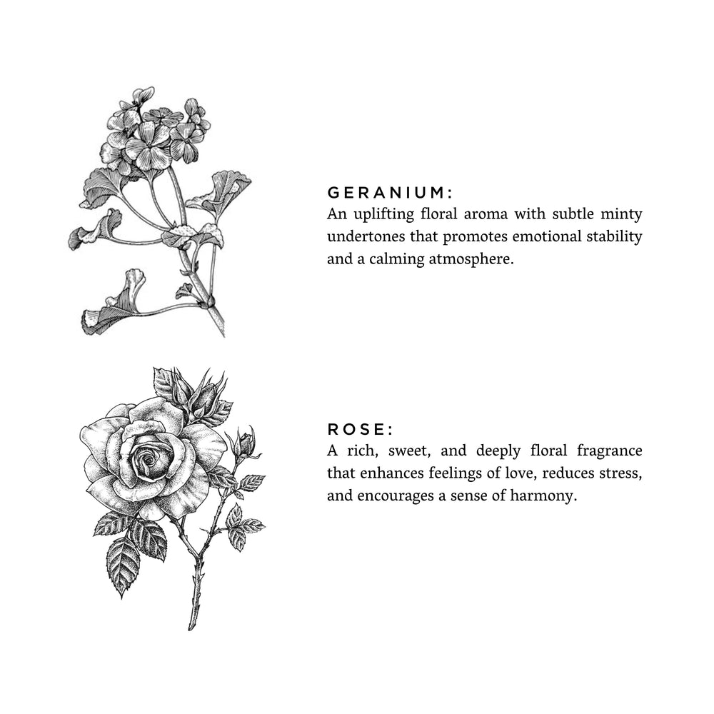 Geranium + Rose - Signaturlys