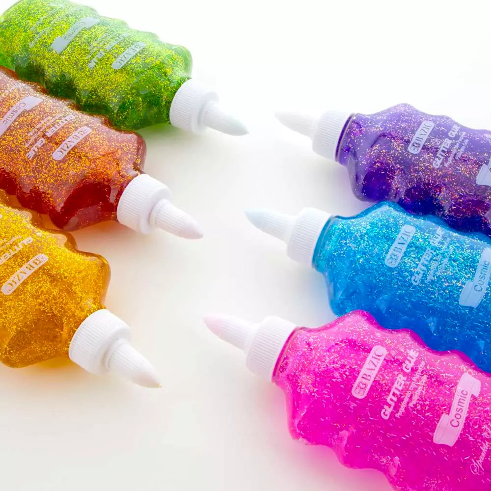 Glitter Glue Cosmic Series 6.76 Oz -Set