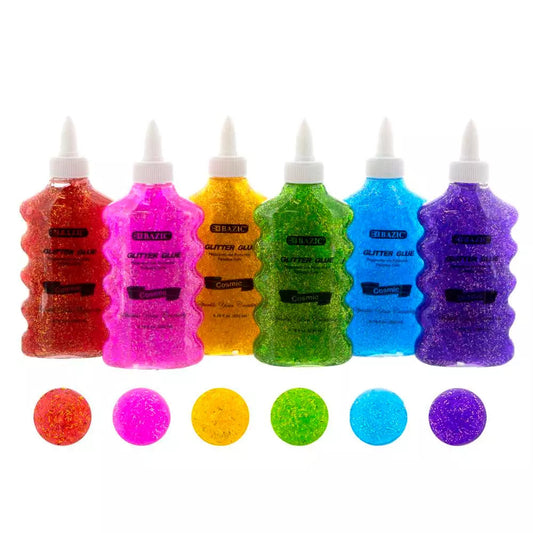 Glitter Glue Cosmic Series 6.76 Oz -Set