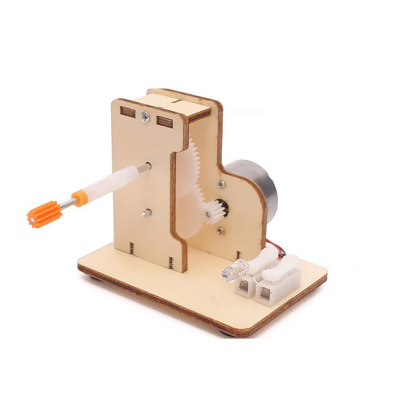 Hand-Cranked Generator DIY Science and Technology Kit