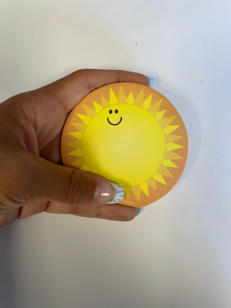 SHAPES ETC. Mini Notepad - Sunshine-4