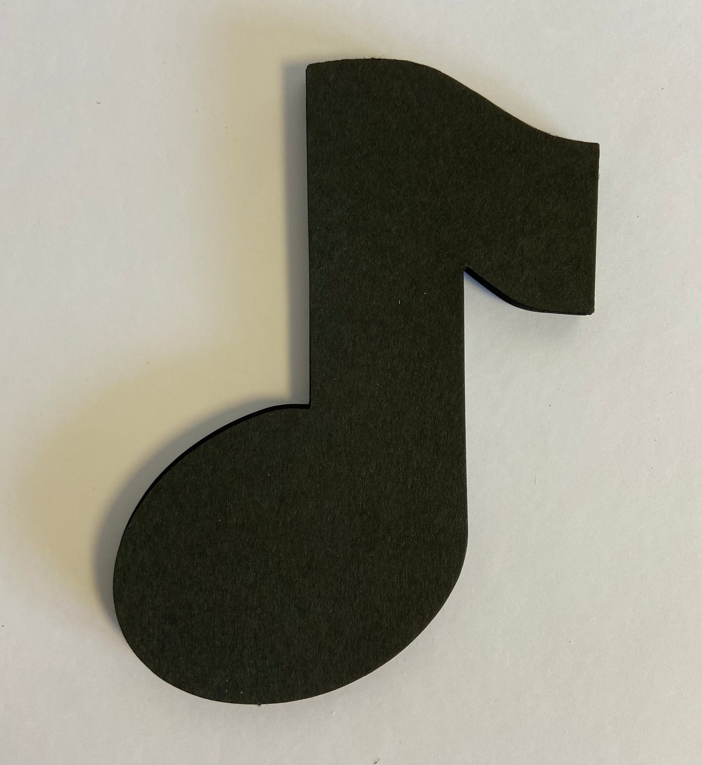 SHAPES ETC. Small Single Color Cut-Out - Music Note-4