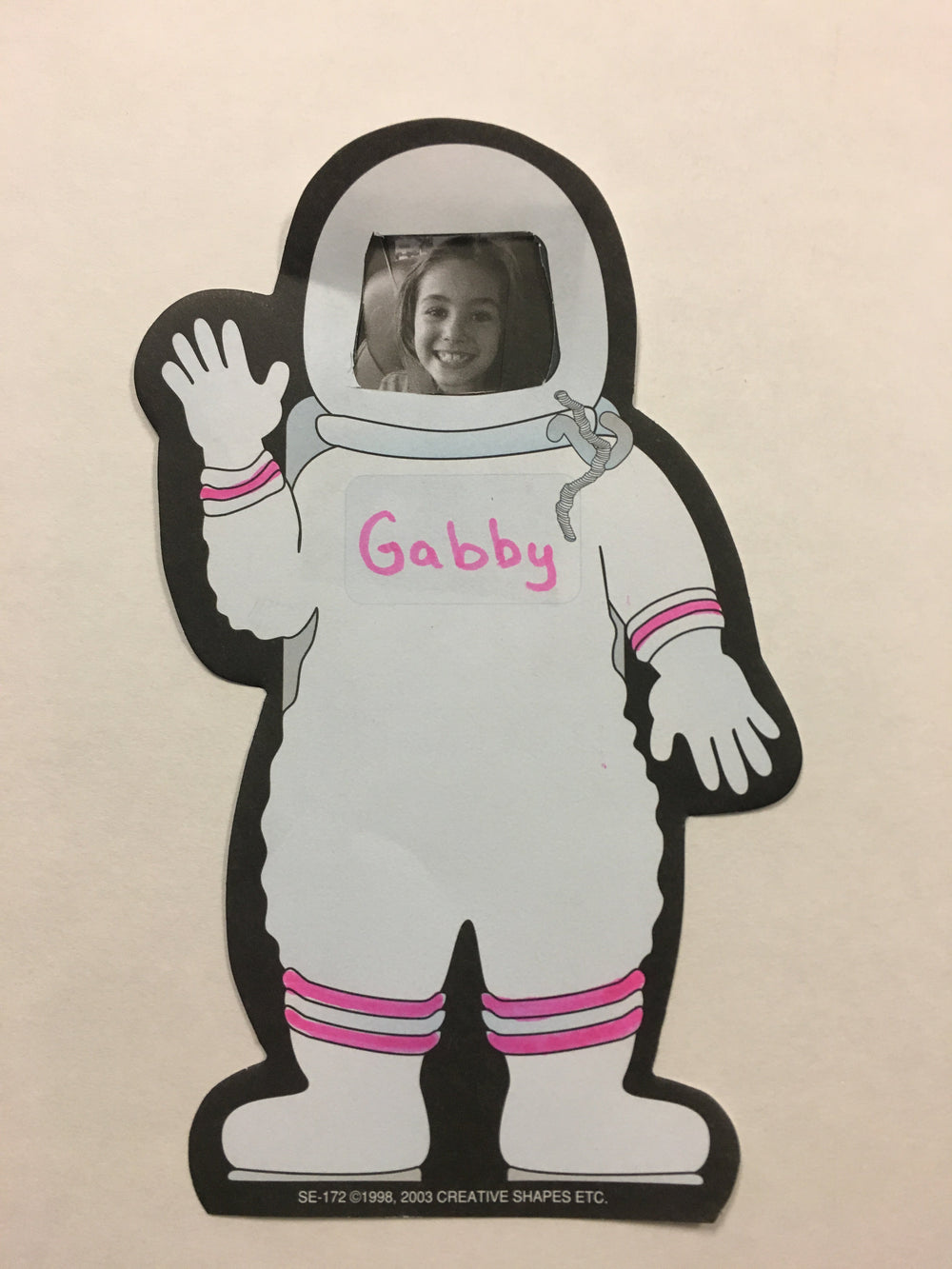 SHAPES ETC. Large Notepad - Astronaut-1