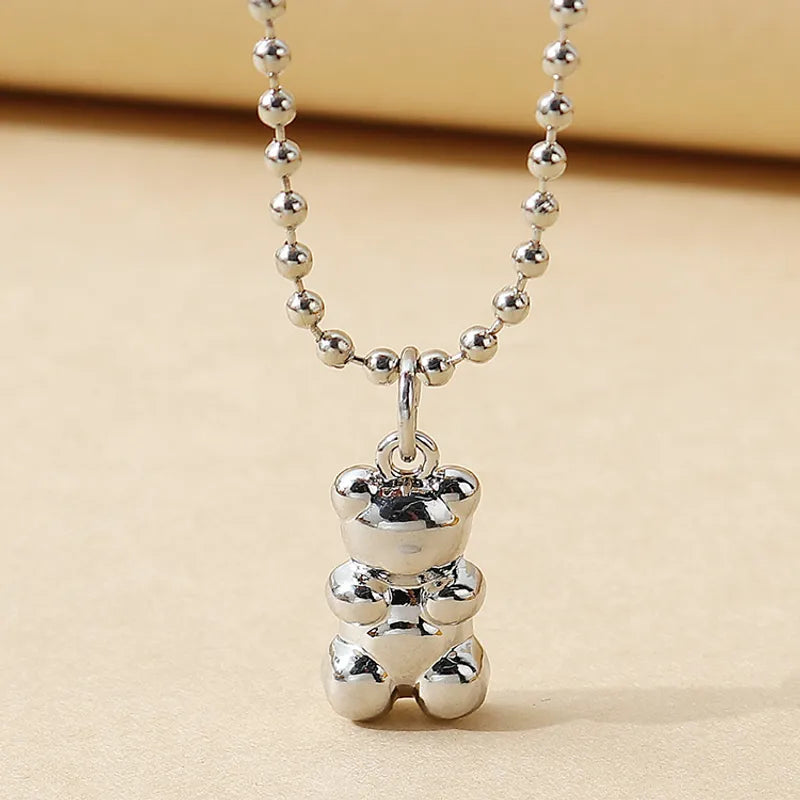 Trendy Bear Necklace