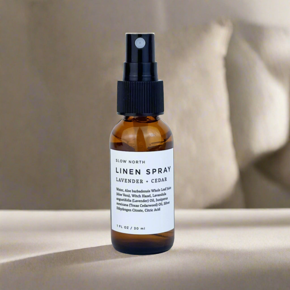 Mini Hørspray - Lavendel + Cedertræ