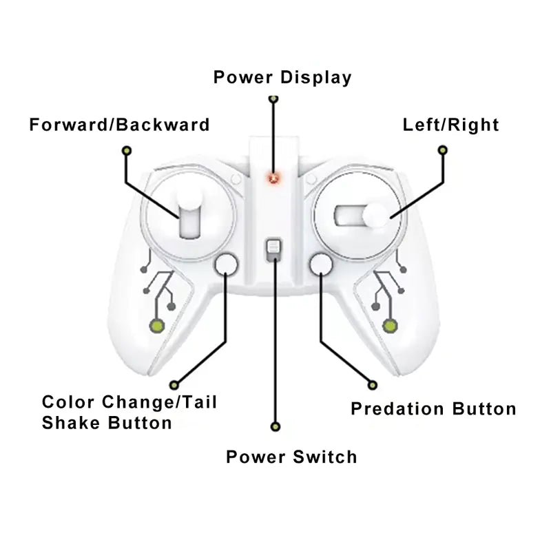 Remote Control Chameleon Robot Toy for Kids