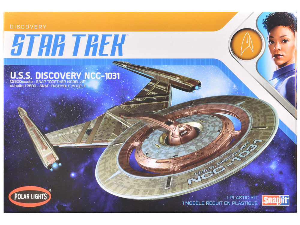 Skill 2 Snap Model Kit U.S.S. Discovery NCC-1031 Spacecraft 