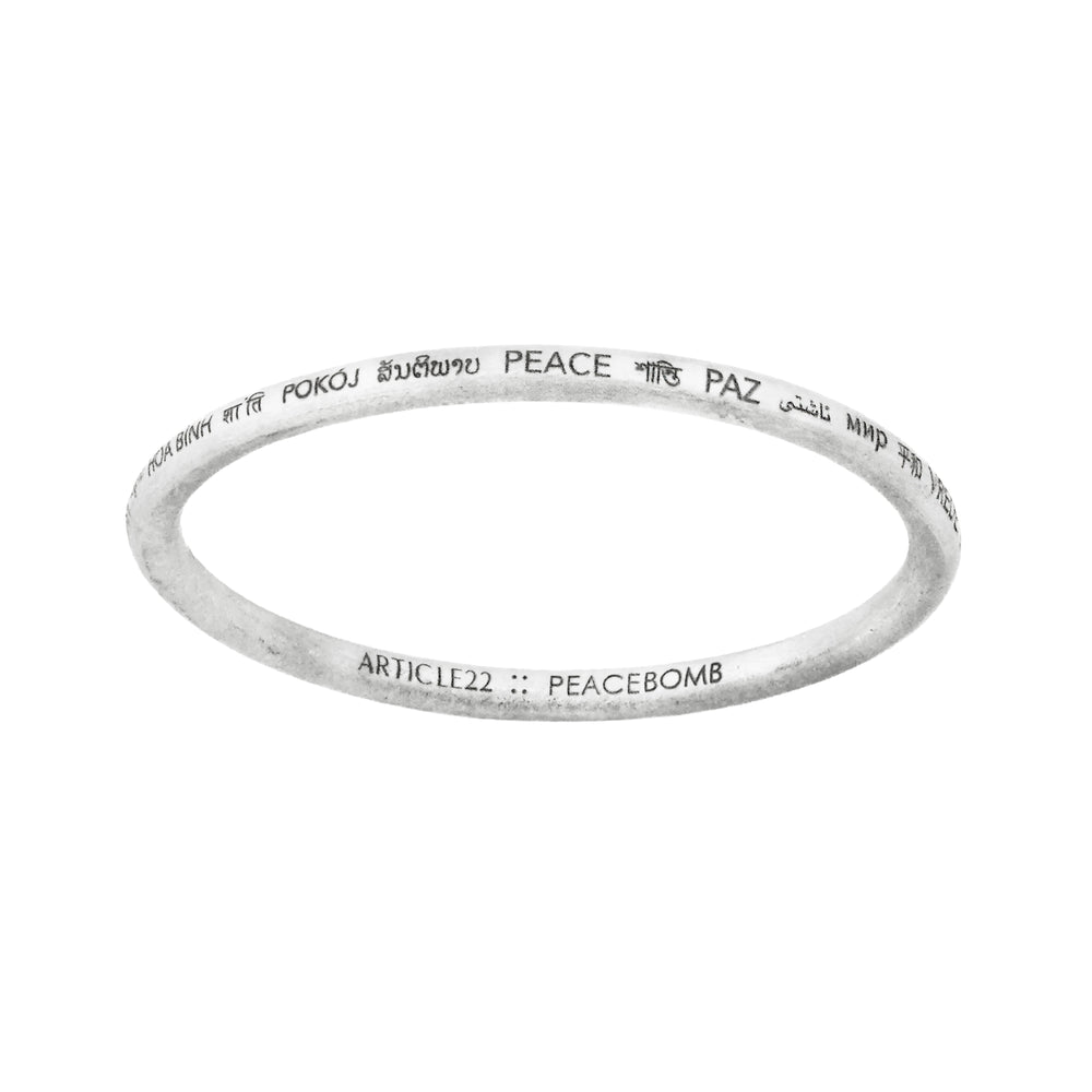 BUNDLE - PEACE ALL AROUND BANGLE x10 BUNDLE (SAVE $100)