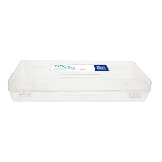 Pencil Case Multipurpose Utility Box Ruler Length – Clear