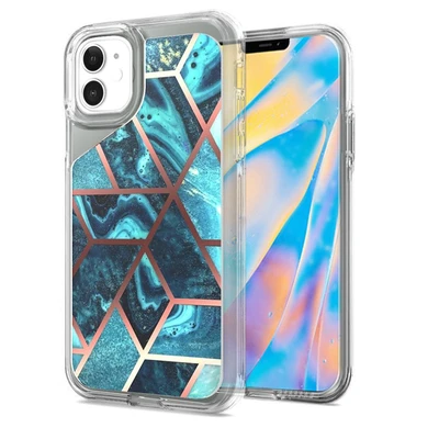 iPhone 12 Mini 5.4 Galvaniseret Design-cover 