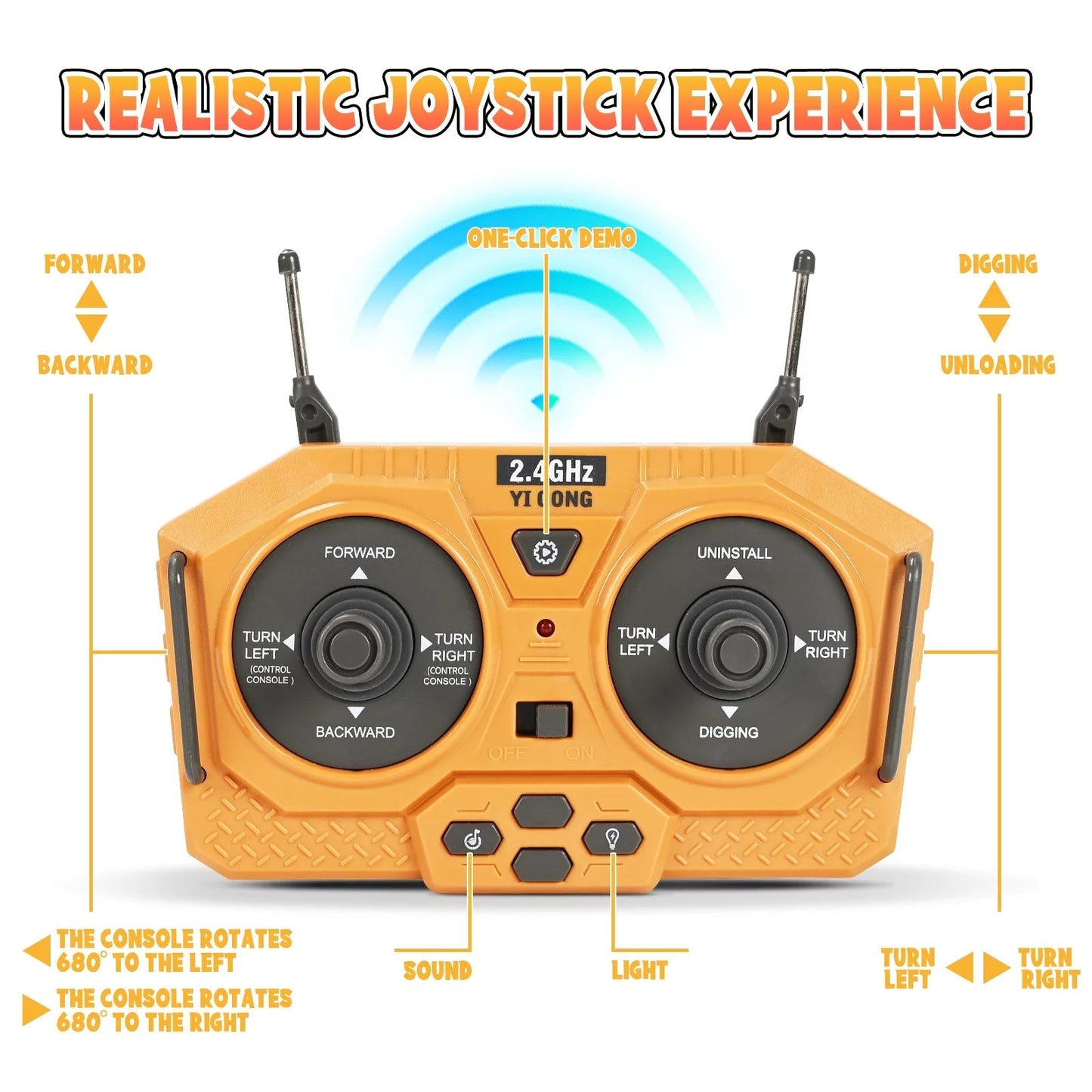 Remote Control Excavator