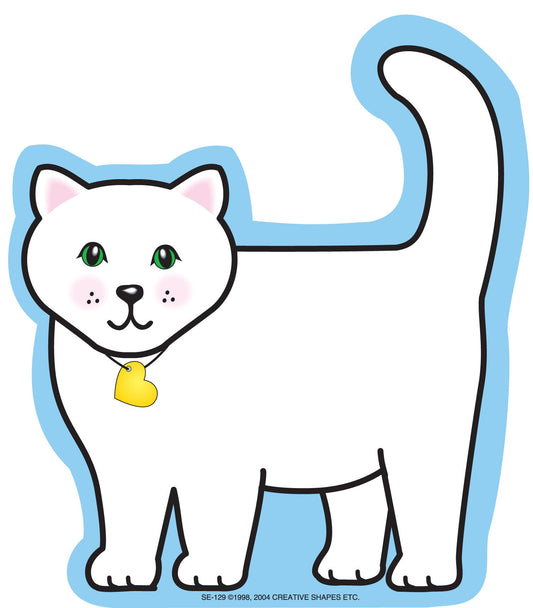 SHAPES ETC. Large Notepad - Cat-0
